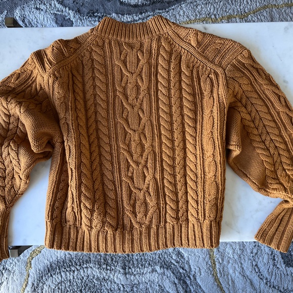 Aritzia Little Moon Cableknit Sweater, Size XS. - Picture 3 of 5